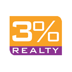 3 Percent Realty Solution Logo